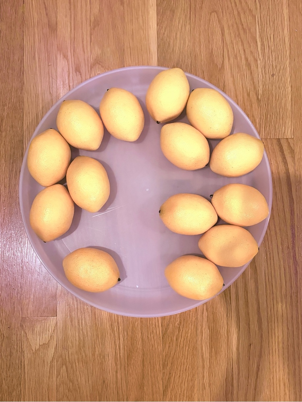 14 Yellow Artificial Lemons